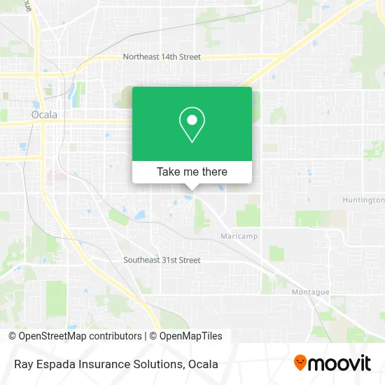 Ray Espada Insurance Solutions map