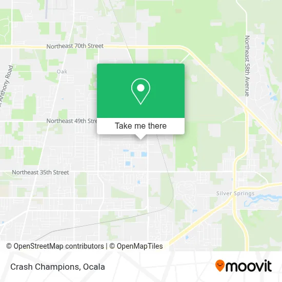 Crash Champions map