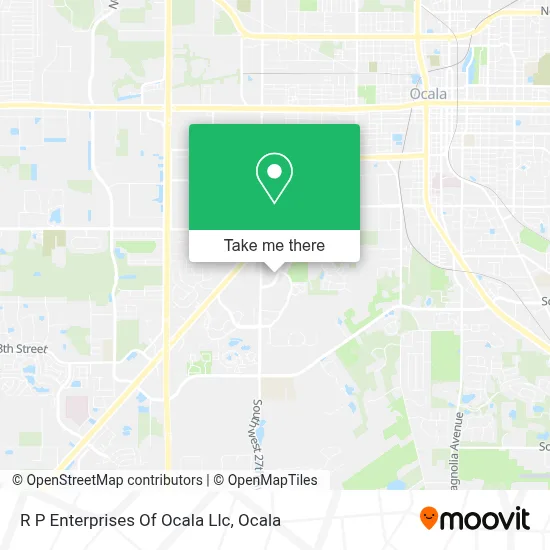 R P Enterprises Of Ocala Llc map
