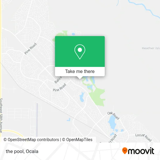 the pool map