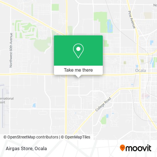 Airgas Store map