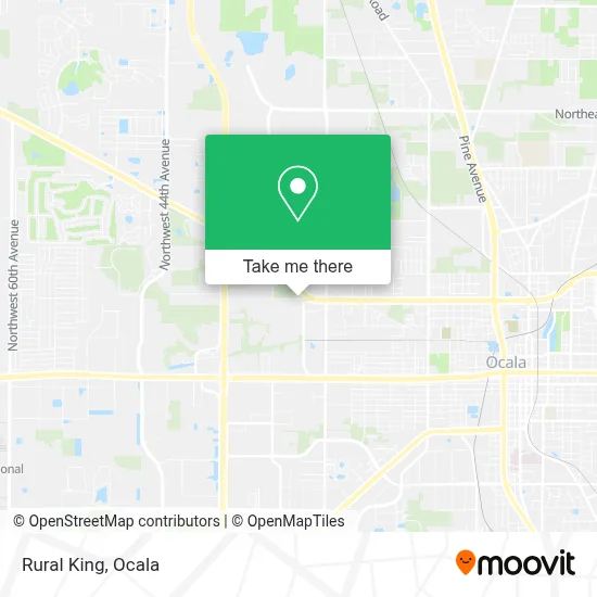 Rural King map