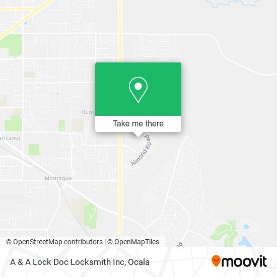 A & A Lock Doc Locksmith Inc map