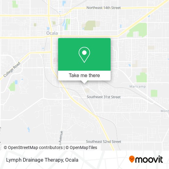 Mapa de Lymph Drainage Therapy