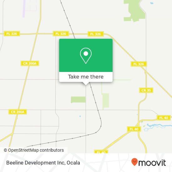 Beeline Development Inc map