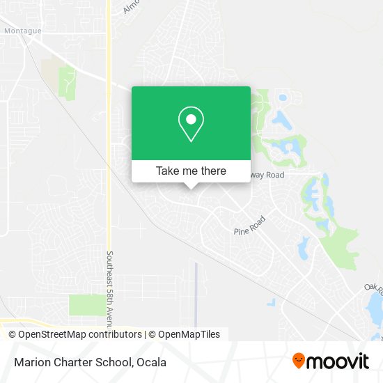 Mapa de Marion Charter School