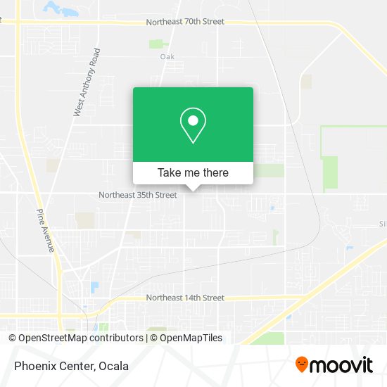 Phoenix Center map