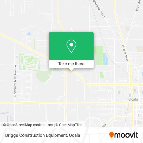 Briggs Construction Equipment map