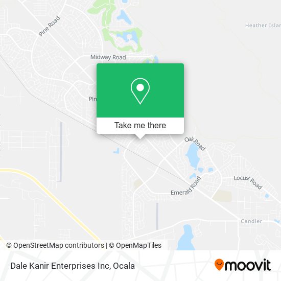 Dale Kanir Enterprises Inc map