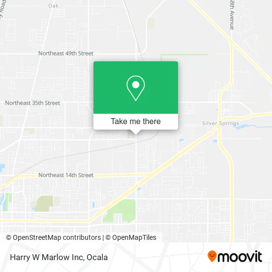 Harry W Marlow Inc map