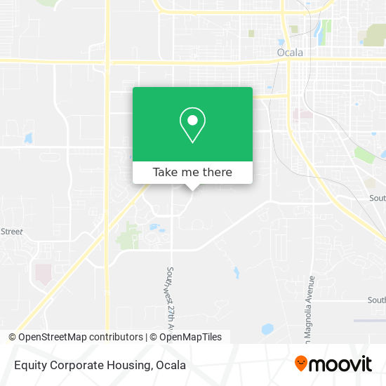 Mapa de Equity Corporate Housing