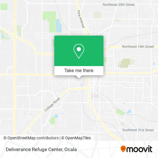 Deliverance Refuge Center map