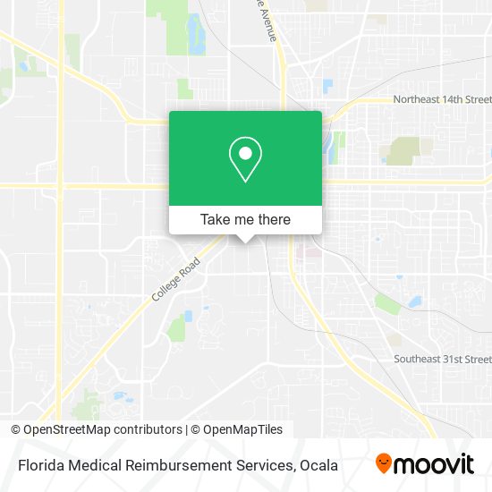 Florida Medical Reimbursement Services map