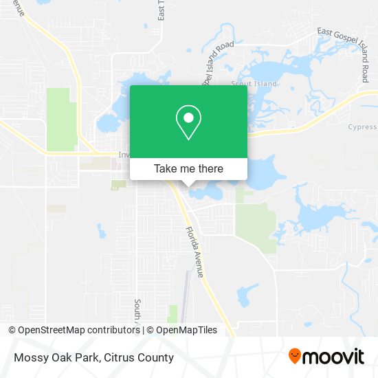 Mapa de Mossy Oak Park