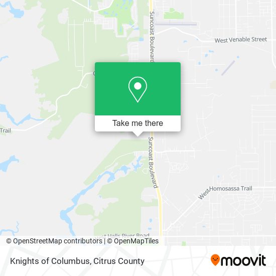 Mapa de Knights of Columbus