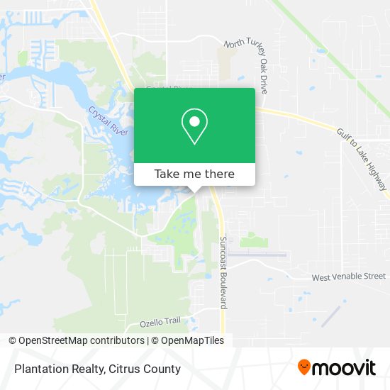 Plantation Realty map