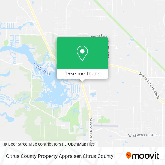 Mapa de Citrus County Property Appraiser
