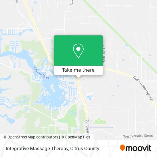 Integrative Massage Therapy map