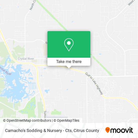 Mapa de Camacho's Sodding & Nursery - Cts