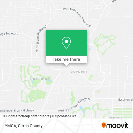 YMCA map