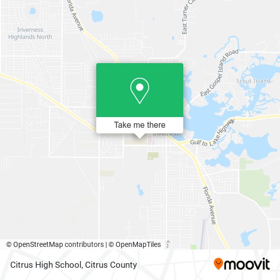 Citrus High School map