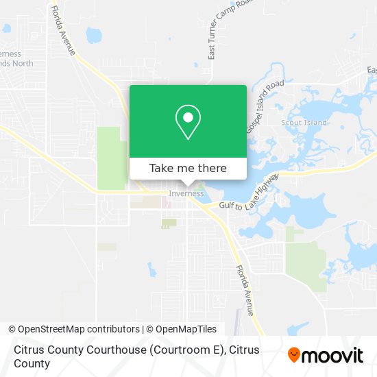 Mapa de Citrus County Courthouse (Courtroom E)