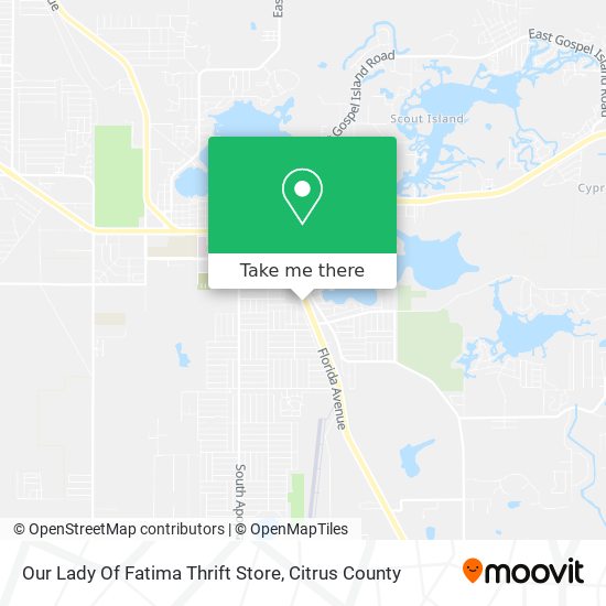 Mapa de Our Lady Of Fatima Thrift Store
