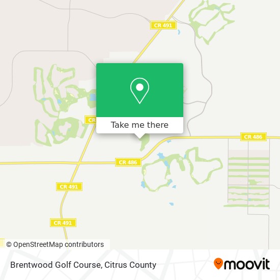 Mapa de Brentwood Golf Course