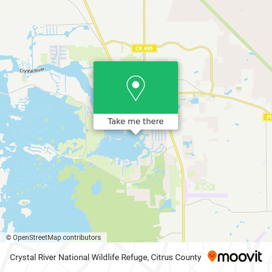 How to get to Crystal River National Wildlife Refuge in Citrus