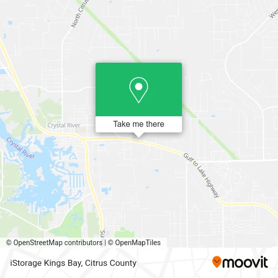 iStorage Kings Bay map