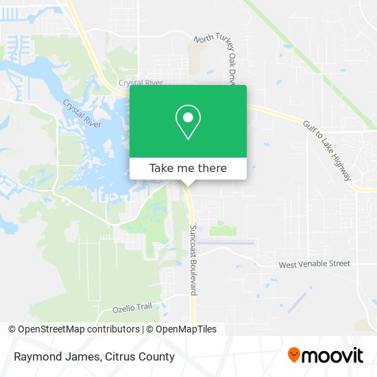 Raymond James map