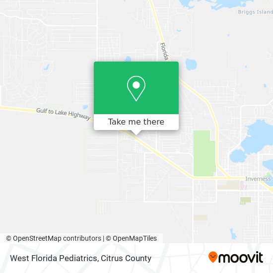 Mapa de West Florida Pediatrics