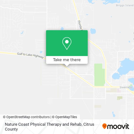 Nature Coast Physical Therapy and Rehab map