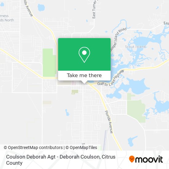 Mapa de Coulson Deborah Agt - Deborah Coulson