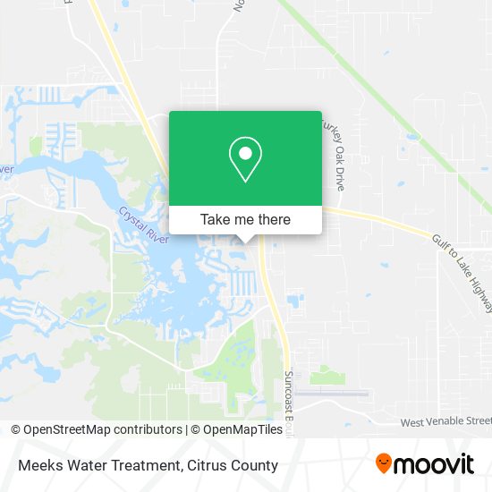 Meeks Water Treatment map