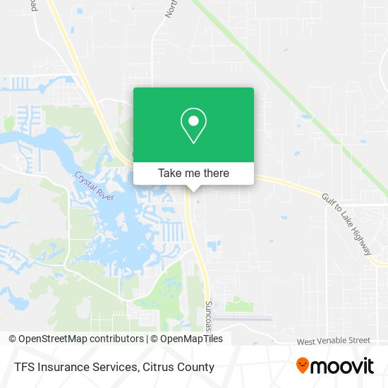TFS Insurance Services map