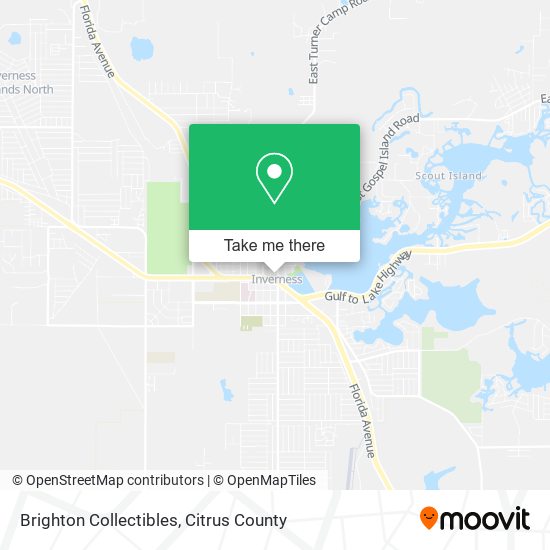 Brighton Collectibles map