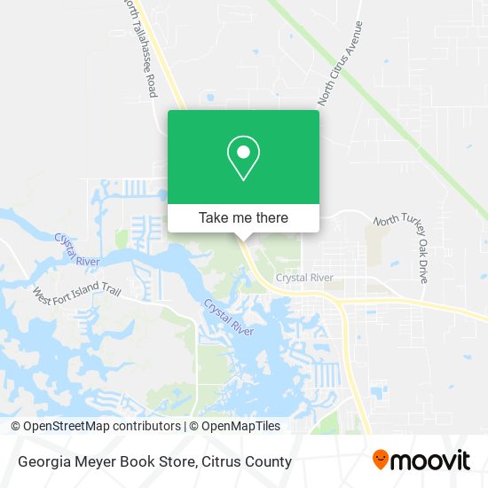 Georgia Meyer Book Store map