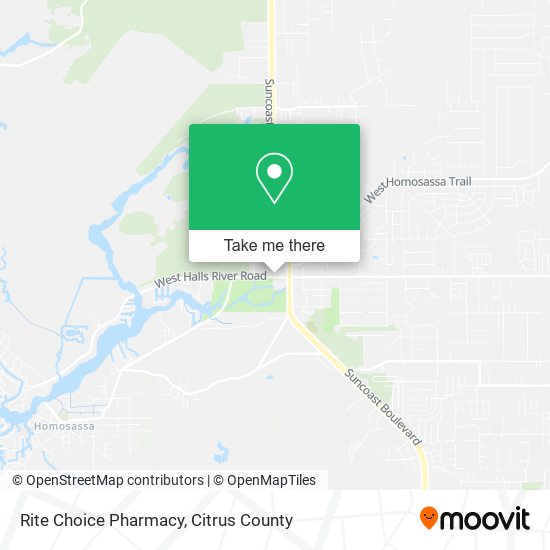 Rite Choice Pharmacy map