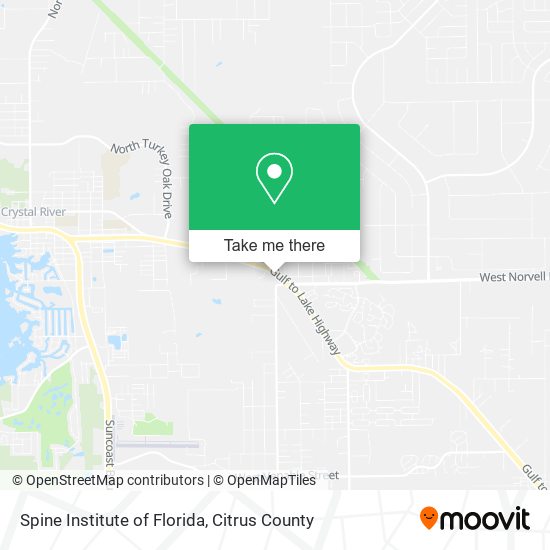 Mapa de Spine Institute of Florida