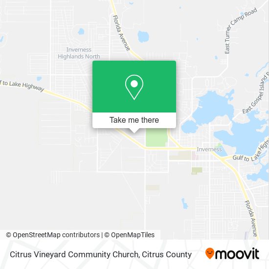Citrus Vineyard Community Church map