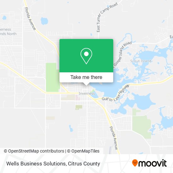 Wells Business Solutions map