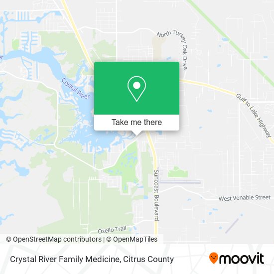 Mapa de Crystal River Family Medicine