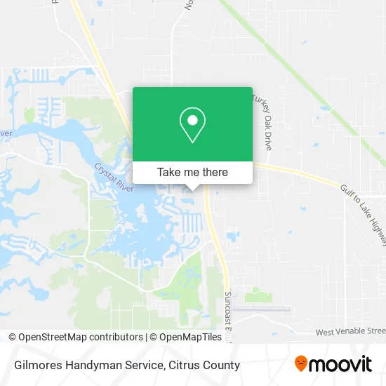 Gilmores Handyman Service map