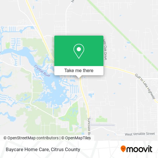 Mapa de Baycare Home Care