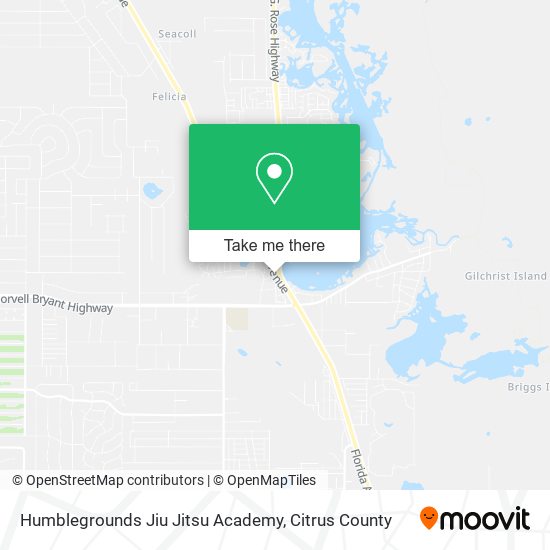 Mapa de Humblegrounds Jiu Jitsu Academy