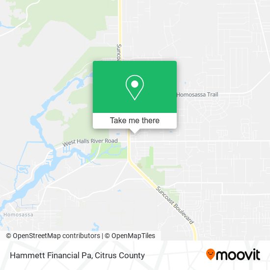 Mapa de Hammett Financial Pa