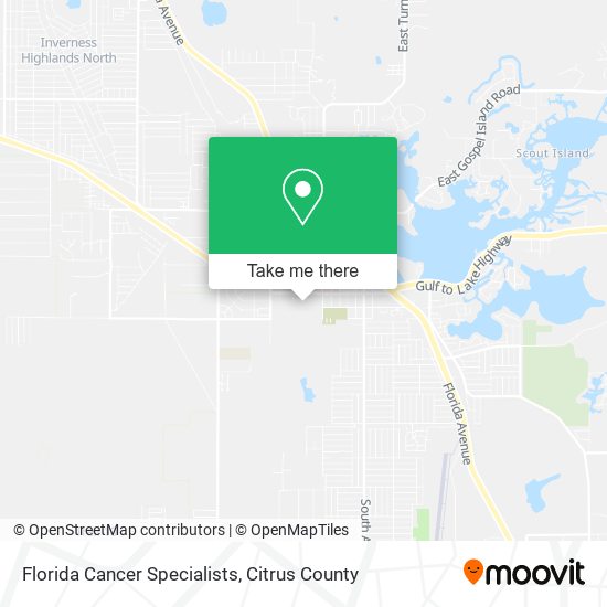 Florida Cancer Specialists map