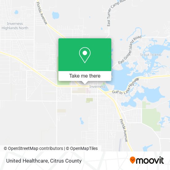 United Healthcare map