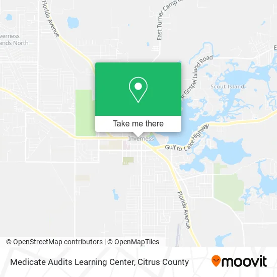 Medicate Audits Learning Center map